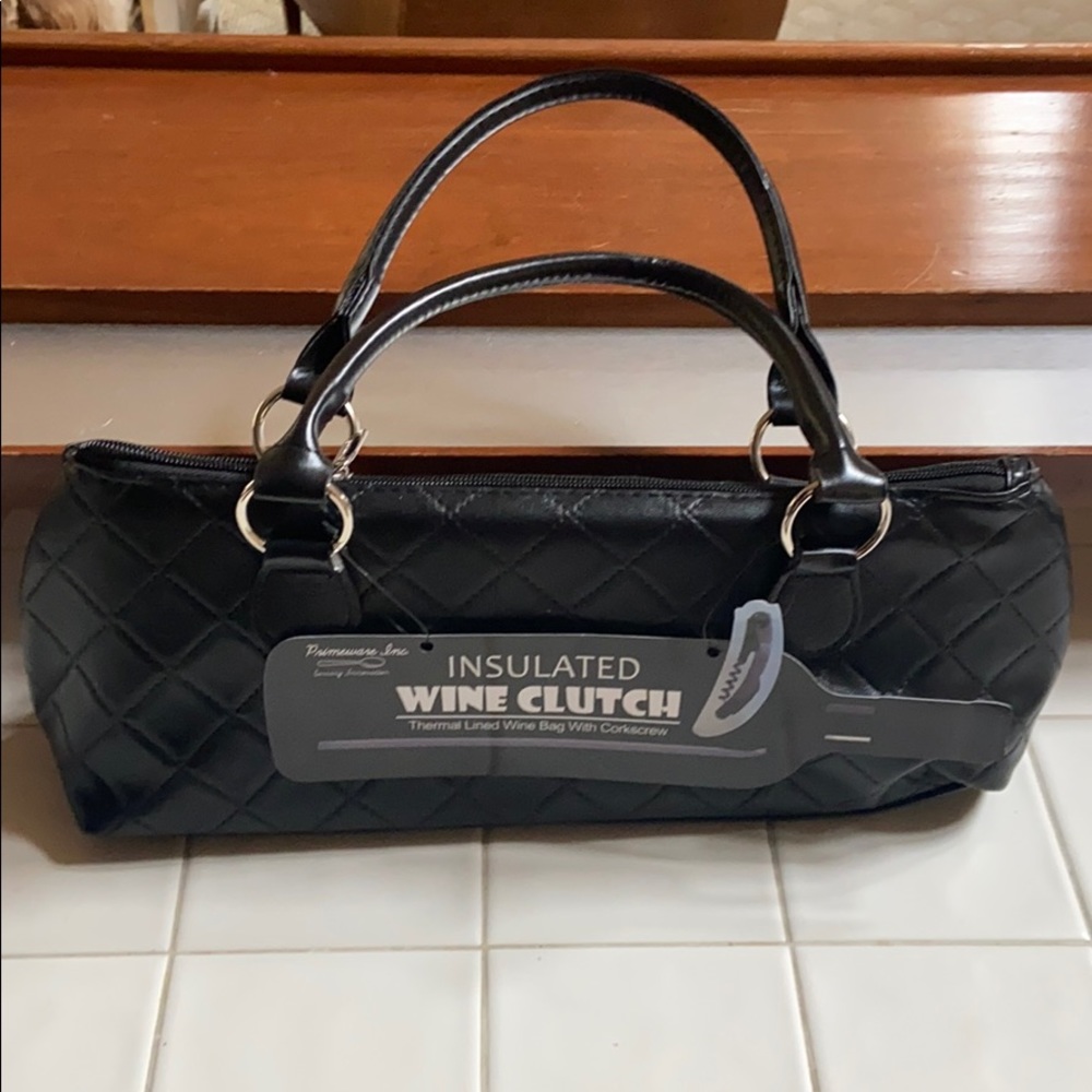 NWT Insulated Wine Clutch